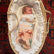 'Hello Canada' Baby Muslin Swaddle