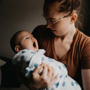 Bundle of 1 Baby Memory Book + 2 Swaddle Blankets