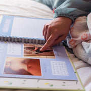 Bundle of 1 Baby Memory Book + 2 Swaddle Blankets